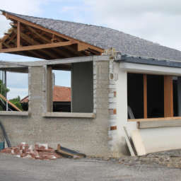 Extension de maison avec chambre d'amis Thiais